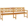  Kerti pad Barna 220 x 56 x 90 cm Tömör Akácfa