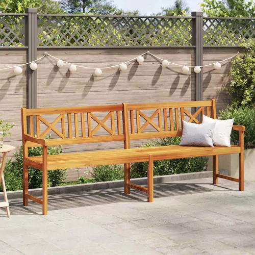  Kerti pad Barna 220 x 56 x 90 cm Tömör Akácfa