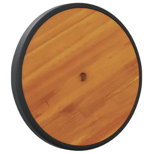  Űrkerekek kerékkel 2 pcs Barna 20.5 x 20.5 x 2 cm Tömör Akácfa