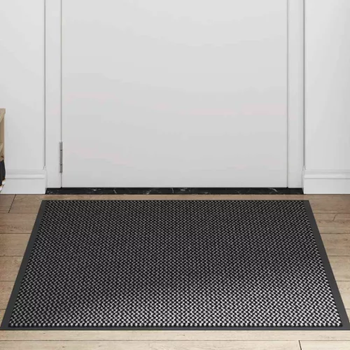  antracitszürke lábtörlő 80 x 120 cm