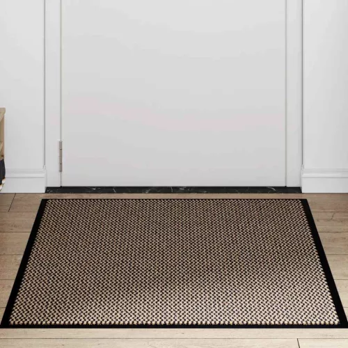  barna lábtörlő 80 x 120 cm