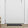  Ajtószőnyeg Fekete és Szürke 40 x 60 cm Polipropilén, PVC