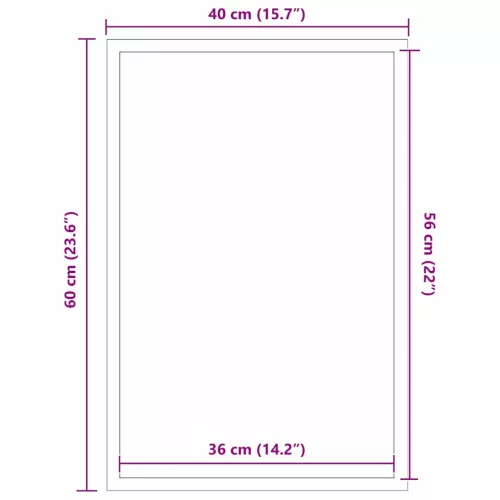  Ajtószőnyeg Fekete és Szürke 40 x 60 cm Polipropilén, PVC