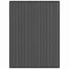  Ajtószőnyeg Fekete és Szürke 80 x 120 cm Polipropilén, PVC