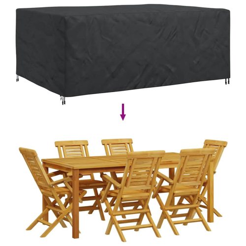  Kültéri bútorhuzat Fekete 270 x 180 x 90 cm 420D