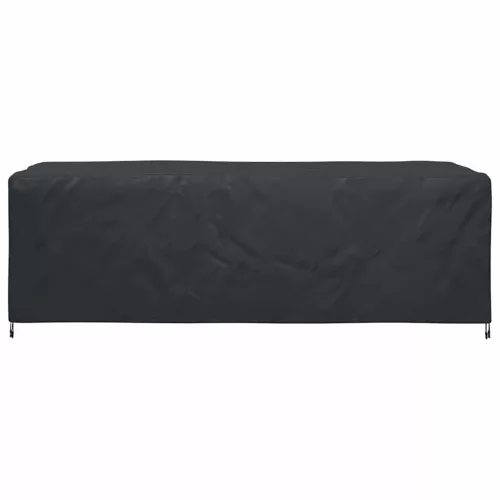  Kültéri bútorhuzat Fekete 300 x 140 x 90 cm 600D