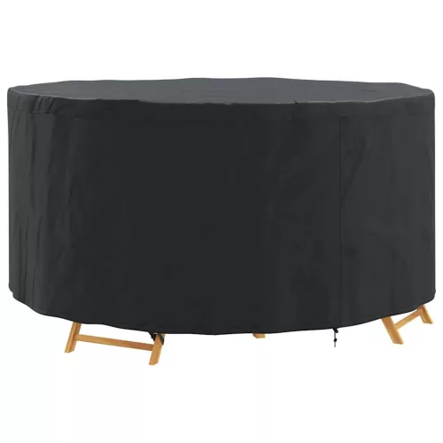  Kültéri bútorhuzat Fekete 182 x 182 x 71 cm 210D szövet