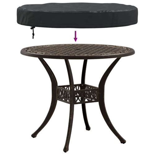  Kültéri Asztal Huzat Fekete 62 x 62 x 10 cm 600D szövet