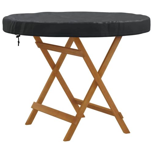  Kültéri Asztal Huzat Fekete 92 x 92 x 10 cm 210D szövet