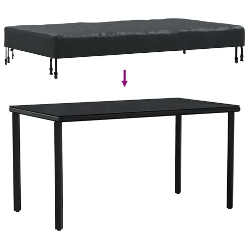  Kültéri bútorhuzat 122 x 72 x 15 cm 600D Oxford Szövet