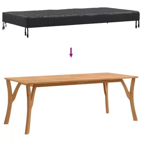  Kültéri bútorhuzat 182 x 92 x 15 cm 420D Oxford Szövet