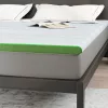  Matracpárnák Fehér és Zöld 200 x 200 cm