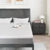  Matracpárnák Fehér 140 x 190 cm 100% poliészter jacquard szövet