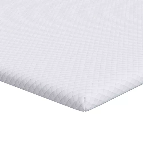  Matracpárnák Fehér 90 x 190 cm 100% poliészter jacquard szövet