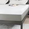  Matracpárnák Fehér 200 x 200 cm 100% poliészter jacquard szövet