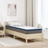  Matracpárnák Fehér és kék 70 x 200 cm