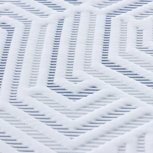  Matracpárnák Fehér és kék 100 x 200 cm