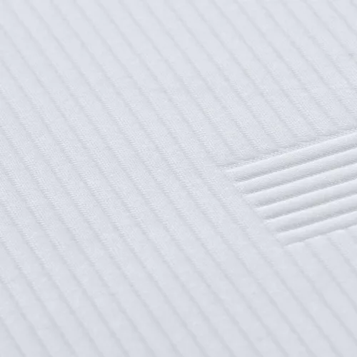  Matracpárnák Fehér 90 x 190 cm 100% poliészter jacquard szövet