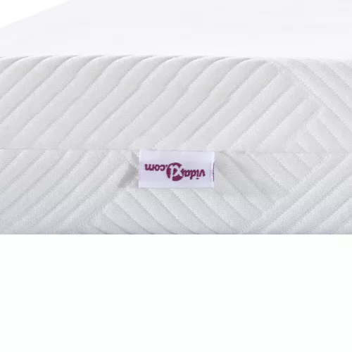  Matracpárnák Fehér 200 x 200 cm 100% poliészter jacquard szövet