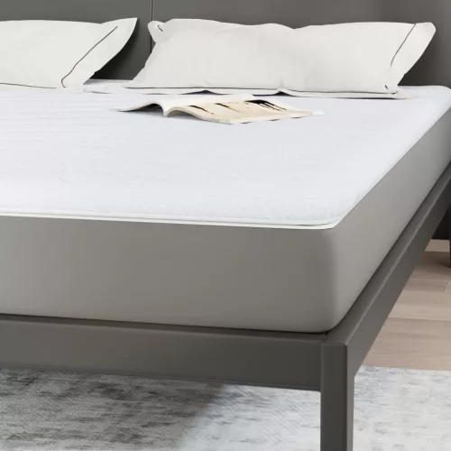  Matracpárnák Fehér 200 x 200 cm Nem ragasztós poliészter