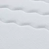  Matracok 2 pcs Fehér és Szürke 80 x 200 cm Kötött szövet
