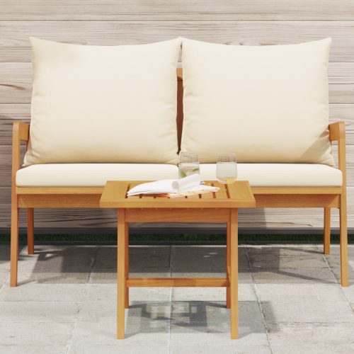  Oldalsó asztal 45x45x40 cm Tömör akácból