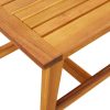  Oldalsó asztal 45x45x40 cm Tömör akácból