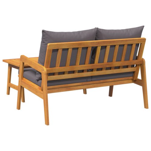  2-darabos bistró szett párnákkal - Tömör akácfából