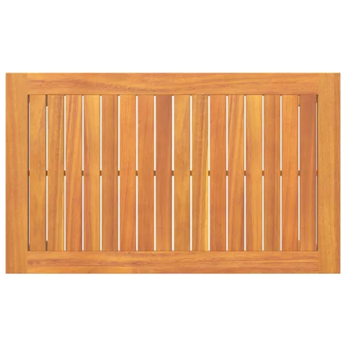  Kávézóasztal 75x40x38 cm Tömör akácfából