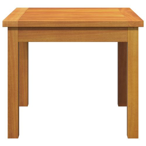  Oldalasztal 45x45x38 cm Tömör akácfából