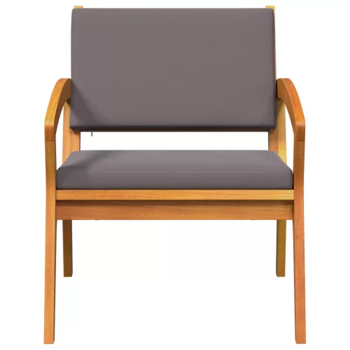  Kerti székek 2 db 59,5x70,5x72,5 cm Tömör akácfából