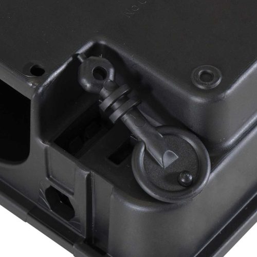  4 db fekete egérfogó 22x12,5x7,5 cm