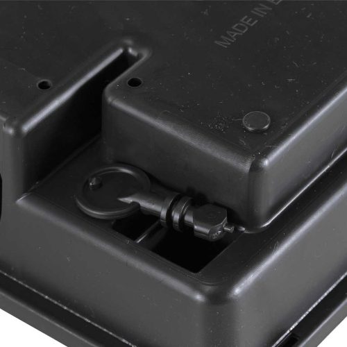  4 db fekete egérfogó 23x19x9,5 cm