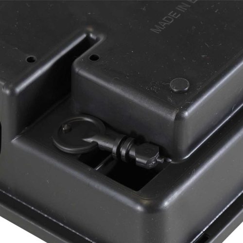  6 db fekete egérfogó 23x19x9,5 cm