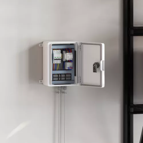  Vezérlőszekrény IP65 Vízálló Szürke 18x13x24 cm ABS Műanyag