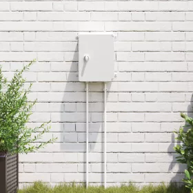    Vezérlőszekrény IP65 Vízálló Szürke 21x13x28 cm ABS Műanyag