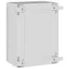  Vezérlőszekrény IP65 Vízálló Szürke 21x13x28 cm ABS Műanyag