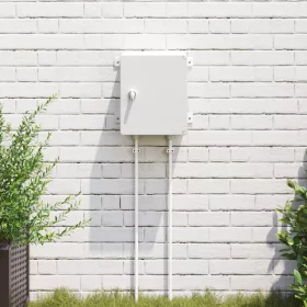    Vezérlőszekrény IP65 Vízálló Szürke 25x13x30 cm ABS Műanyag