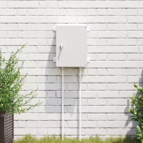    Vezérlőszekrény IP65 Vízálló Szürke 25x13x33 cm ABS Műanyag