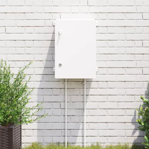  Vezérlőszekrény IP65 Vízálló Szürke 35x19,5x50 cm ABS Műanyag