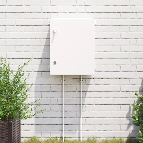  Vezérlőszekrény IP65 Vízálló Szürke 40x24x50 cm ABS Műanyag