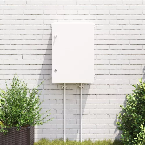  Szabályozó Szekrény IP65 Vízálló Szürke 50x24,5x70 cm ABS Műanyag