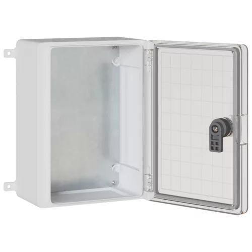  Vezérlőszekrény IP65 Vízálló Szürke 21x13x28 cm ABS Műanyag