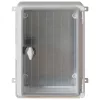  Vezérlőszekrény IP65 Vízálló Szürke 21x13x28 cm ABS Műanyag
