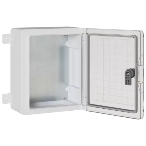  Vezérlőszekrény IP65 Vízálló Szürke 25x13x30 cm ABS Műanyag