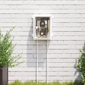    Vezérlőszekrény IP65 Vízálló Szürke 25x15x35 cm ABS Műanyag