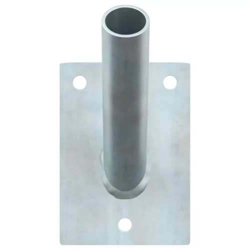  Zászlótartó 1 zászlóhoz Függesztett Ezüst Acél