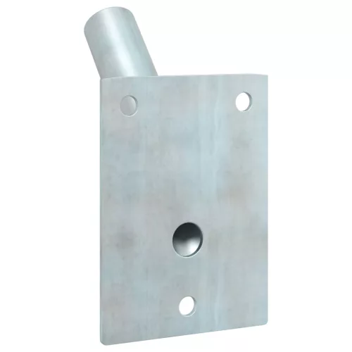  Zászlótartó 1 zászlóhoz Függesztett Ezüst Acél