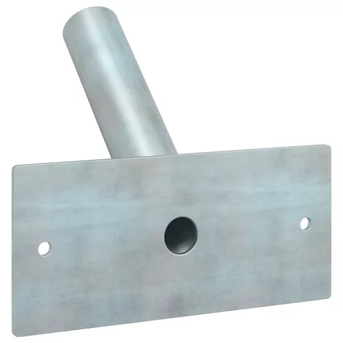  Zászlótartó 1 Zászlóhoz Fali Ezüst Acél