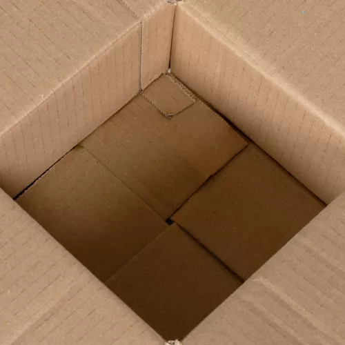  Összecsukható doboz 50 db 15x15x8 cm karton